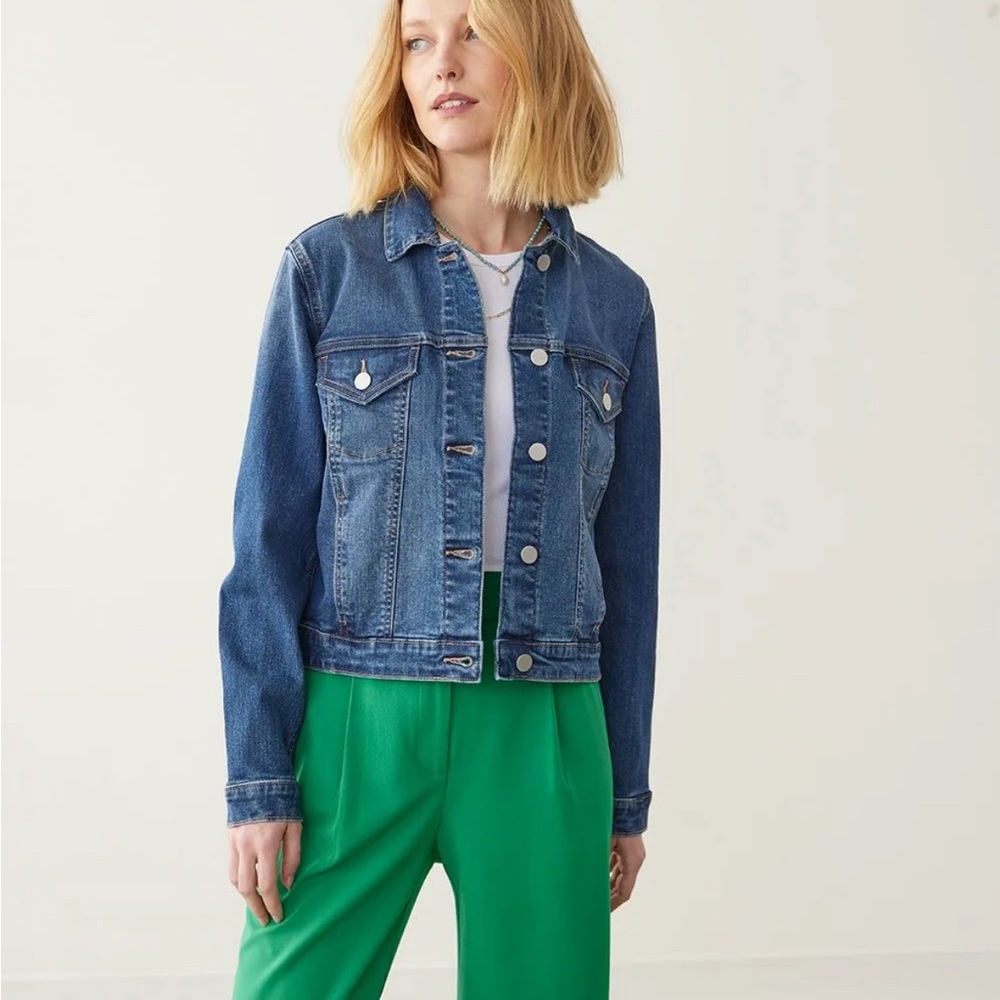 NWT Reitman’s Stretch Blue Jean Jacket